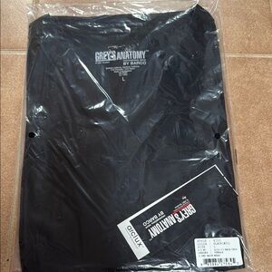 Grey's Anatomy Charcoal Scrub Top